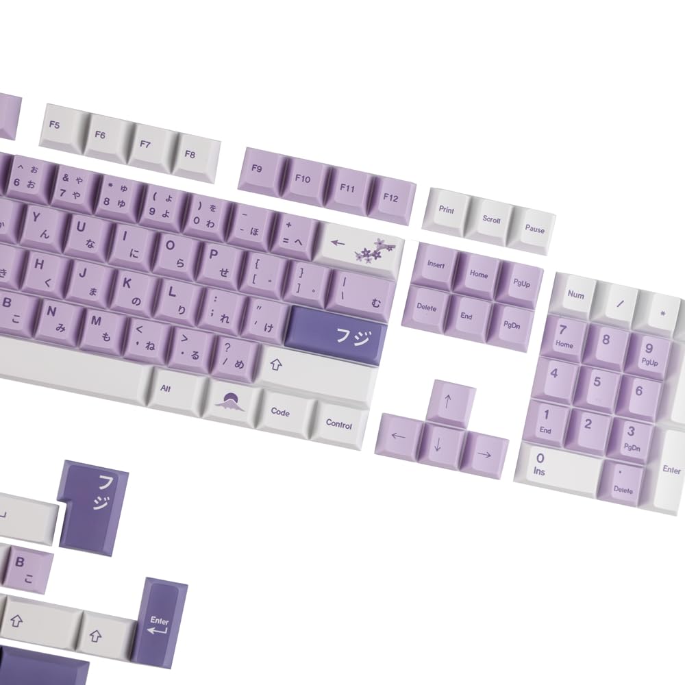 Amazon | DYLormah 藤キーキャップ プレミアム PBT 140キー/セット